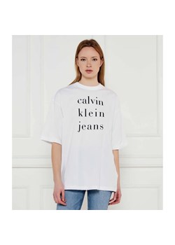 Calvin Klein Jeans T-shirt | Relaxed fit ze sklepu Gomez Fashion Store w kategorii Bluzki damskie - zdjęcie 184997221