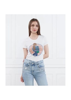 Liu Jo T-shirt | Regular Fit ze sklepu Gomez Fashion Store w kategorii Bluzki damskie - zdjęcie 184997222