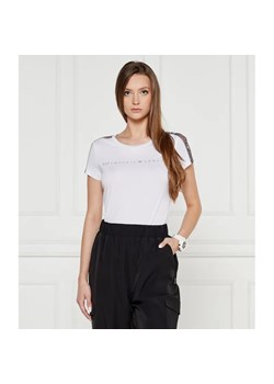 EA7 T-shirt | Slim Fit ze sklepu Gomez Fashion Store w kategorii Bluzki damskie - zdjęcie 184997332