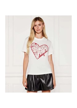 Desigual T-shirt ROMA | Regular Fit ze sklepu Gomez Fashion Store w kategorii Bluzki damskie - zdjęcie 184997581