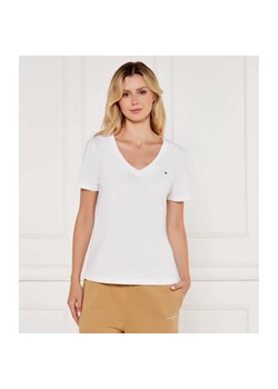 Tommy Hilfiger T-shirt | Regular Fit ze sklepu Gomez Fashion Store w kategorii Bluzki damskie - zdjęcie 184997881