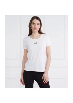 EA7 T-shirt | Regular Fit ze sklepu Gomez Fashion Store w kategorii Bluzki damskie - zdjęcie 184997950