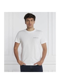 Calvin Klein Jeans T-shirt LOGO TAPE | Regular Fit ze sklepu Gomez Fashion Store w kategorii T-shirty męskie - zdjęcie 184998121