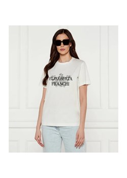 Elisabetta Franchi T-shirt | Regular Fit ze sklepu Gomez Fashion Store w kategorii Bluzki damskie - zdjęcie 184998303