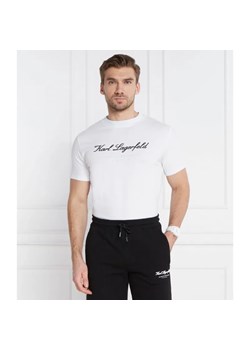 Karl Lagerfeld T-shirt | Regular Fit ze sklepu Gomez Fashion Store w kategorii T-shirty męskie - zdjęcie 184998342