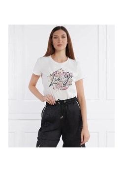 Liu Jo Sport T-shirt | Regular Fit ze sklepu Gomez Fashion Store w kategorii Bluzki damskie - zdjęcie 184998350