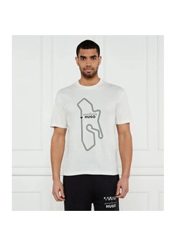 HUGO T-shirt Droad | Loose fit ze sklepu Gomez Fashion Store w kategorii T-shirty męskie - zdjęcie 184998540