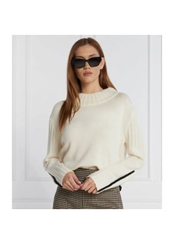 Marc Cain Wełniany sweter | Regular Fit | z dodatkiem kaszmiru ze sklepu Gomez Fashion Store w kategorii Swetry damskie - zdjęcie 184998633