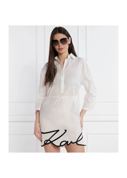 Karl Lagerfeld Sukienka SIGNATURE ze sklepu Gomez Fashion Store w kategorii Sukienki - zdjęcie 184998671