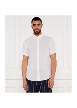 BOSS BLACK Lniana koszula H-ROAN-BD-E-SH-C-252 | Slim Fit ze sklepu Gomez Fashion Store w kategorii Koszule męskie - zdjęcie 184998760