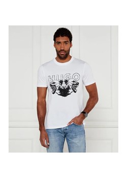 HUGO T-shirt Durro | Regular Fit ze sklepu Gomez Fashion Store w kategorii T-shirty męskie - zdjęcie 184998761