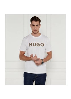 HUGO T-shirt | Regular Fit ze sklepu Gomez Fashion Store w kategorii T-shirty męskie - zdjęcie 184998832