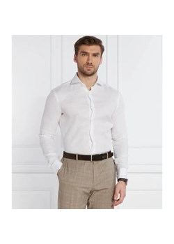 BOSS BLACK Lniana koszula H-HANK | Slim Fit ze sklepu Gomez Fashion Store w kategorii Koszule męskie - zdjęcie 184998932