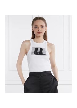 HUGO Top Classic Tank_2 | Slim Fit ze sklepu Gomez Fashion Store w kategorii Bluzki damskie - zdjęcie 184998970