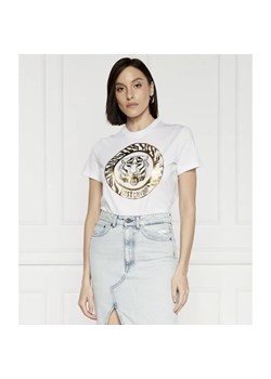 Just Cavalli T-shirt | Regular Fit ze sklepu Gomez Fashion Store w kategorii Bluzki damskie - zdjęcie 184998990
