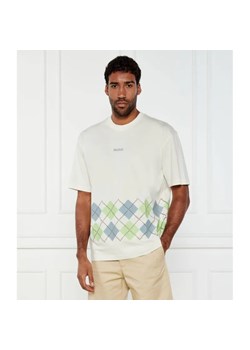 HUGO T-shirt Dulapo | Oversize fit ze sklepu Gomez Fashion Store w kategorii T-shirty męskie - zdjęcie 184999070