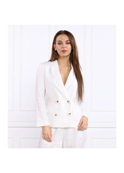 Armani Exchange Lniana marynarka | Regular Fit ze sklepu Gomez Fashion Store w kategorii Marynarki damskie - zdjęcie 184999210