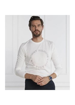 Tommy Hilfiger Longsleeve MONOTYPE ROUNDLE | Slim Fit ze sklepu Gomez Fashion Store w kategorii T-shirty męskie - zdjęcie 184999401