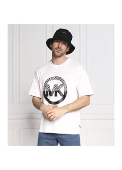 Michael Kors T-shirt CHECKER CHARM | Oversize fit ze sklepu Gomez Fashion Store w kategorii T-shirty męskie - zdjęcie 184999503