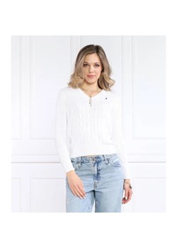 POLO RALPH LAUREN Sweter | Slim Fit ze sklepu Gomez Fashion Store w kategorii Swetry damskie - zdjęcie 184999673