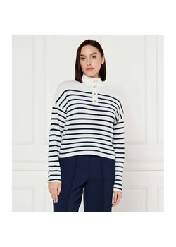 Tommy Hilfiger Wełniany sweter | Regular Fit ze sklepu Gomez Fashion Store w kategorii Swetry damskie - zdjęcie 184999731
