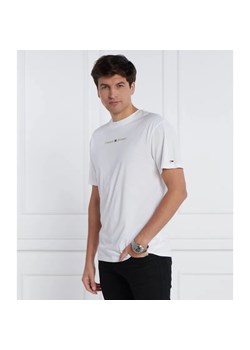 Tommy Jeans T-shirt GOLD LINEAR | Regular Fit ze sklepu Gomez Fashion Store w kategorii T-shirty męskie - zdjęcie 184999874