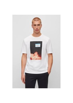 BOSS ORANGE T-shirt TeMemory | Regular Fit ze sklepu Gomez Fashion Store w kategorii T-shirty męskie - zdjęcie 185000020