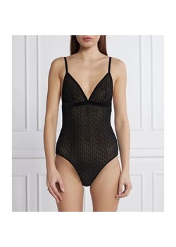 Hugo Bodywear Body BODYSUIT FLOCK | Skinny fit ze sklepu Gomez Fashion Store w kategorii Body damskie - zdjęcie 185000993