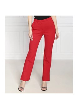 Karl Lagerfeld Spodnie | Regular Fit | high waist ze sklepu Gomez Fashion Store w kategorii Spodnie damskie - zdjęcie 185001282