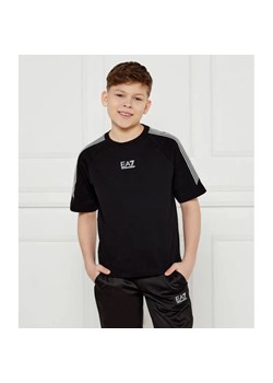 EA7 T-shirt | Regular Fit ze sklepu Gomez Fashion Store w kategorii T-shirty chłopięce - zdjęcie 185001963