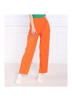 HUGO Spodnie Hanifa | Regular Fit ze sklepu Gomez Fashion Store w kategorii Spodnie damskie - zdjęcie 185001972