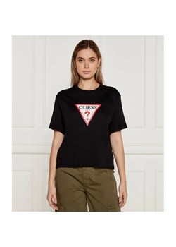 Guess Jeans T-shirt | Cropped Fit ze sklepu Gomez Fashion Store w kategorii Bluzki damskie - zdjęcie 185002050