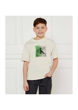 Calvin Klein Jeans T-shirt | Regular Fit ze sklepu Gomez Fashion Store w kategorii T-shirty chłopięce - zdjęcie 185002064