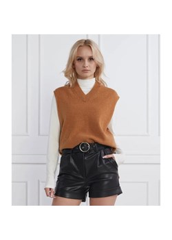 Samsøe Samsøe Wełniana kamizelka | Relaxed fit ze sklepu Gomez Fashion Store w kategorii Kamizelki damskie - zdjęcie 185002123