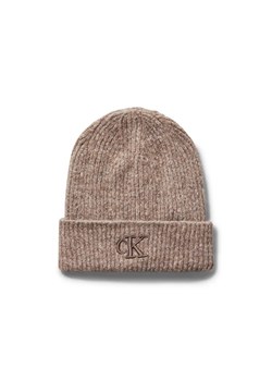 Calvin Klein Jeans Czapka | z dodatkiem wełny ze sklepu Gomez Fashion Store w kategorii Czapki zimowe damskie - zdjęcie 185002174