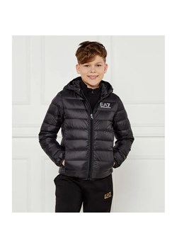 EA7 Puchowa kurtka | Regular Fit ze sklepu Gomez Fashion Store w kategorii Kurtki chłopięce - zdjęcie 185002213