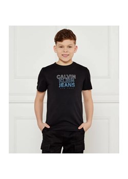 Calvin Klein Jeans T-shirt | Regular Fit ze sklepu Gomez Fashion Store w kategorii T-shirty chłopięce - zdjęcie 185002262