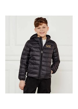 EA7 Puchowa kurtka | Regular Fit ze sklepu Gomez Fashion Store w kategorii Kurtki chłopięce - zdjęcie 185002300