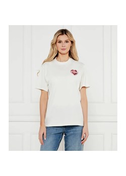 HUGO T-shirt Vintage Tee_14 | Relaxed fit ze sklepu Gomez Fashion Store w kategorii Bluzki damskie - zdjęcie 185002594
