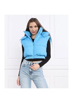 Calvin Klein Jeans Bezrękawnik LIGHTWEIGHT | Cropped Fit ze sklepu Gomez Fashion Store w kategorii Kamizelki damskie - zdjęcie 185003002