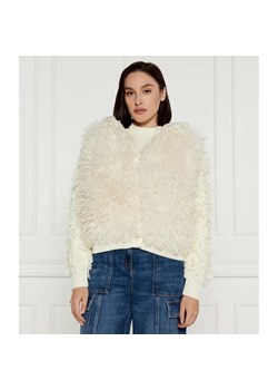 TWINSET Kardigan | Loose fit | z dodatkiem wełny ze sklepu Gomez Fashion Store w kategorii Swetry damskie - zdjęcie 185003403