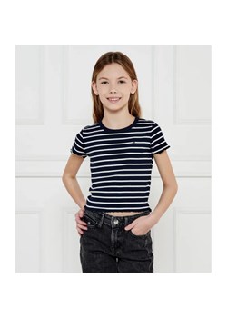Tommy Hilfiger T-shirt | Cropped Fit ze sklepu Gomez Fashion Store w kategorii Bluzki dziewczęce - zdjęcie 185003660