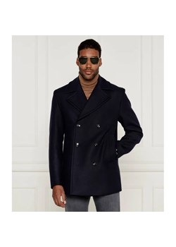 BOSS BLACK Wełniany płaszcz ze sklepu Gomez Fashion Store w kategorii Płaszcze męskie - zdjęcie 185003820