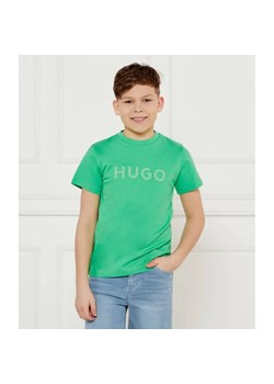 HUGO KIDS T-shirt | Regular Fit ze sklepu Gomez Fashion Store w kategorii T-shirty chłopięce - zdjęcie 185003920