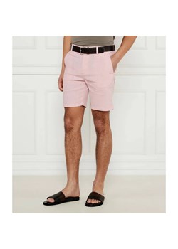 BOSS ORANGE Lniane szorty DS-2-S | Tapered fit ze sklepu Gomez Fashion Store w kategorii Spodenki męskie - zdjęcie 185004032