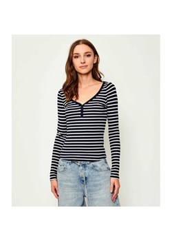 Tommy Jeans Bluzka HENLEY | Slim Fit ze sklepu Gomez Fashion Store w kategorii Bluzki damskie - zdjęcie 185004320
