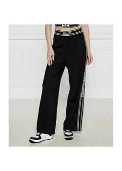 Elisabetta Franchi Spodnie dzianinowe | flare fit ze sklepu Gomez Fashion Store w kategorii Spodnie damskie - zdjęcie 185004494