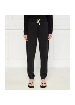 BOSS BLACK Spodnie dresowe cp-stripe-pants-cuff | Regular Fit - id: BW251W000010001 - marki BOSS HUGO BOSS - 185004601 BOSS BLACK Spodnie dresowe cp-stripe-pants-cuff | Regular Fit ze sklepu Gomez Fashion Store w kategorii Spodnie damskie - zdjęcie 185004601