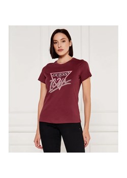 GUESS T-shirt ICON | Regular Fit ze sklepu Gomez Fashion Store w kategorii Bluzki damskie - zdjęcie 185005511