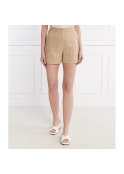 Marc Cain Szorty WEIDA | Relaxed fit | z dodatkiem lnu ze sklepu Gomez Fashion Store w kategorii Szorty - zdjęcie 185005742